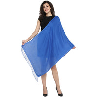 Viscose Blue Stole