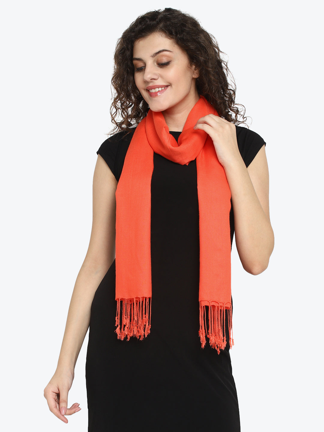 Viscose Coral Stole