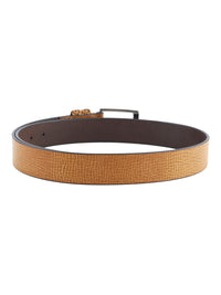 Tan Genuine Leather Men's Belt
