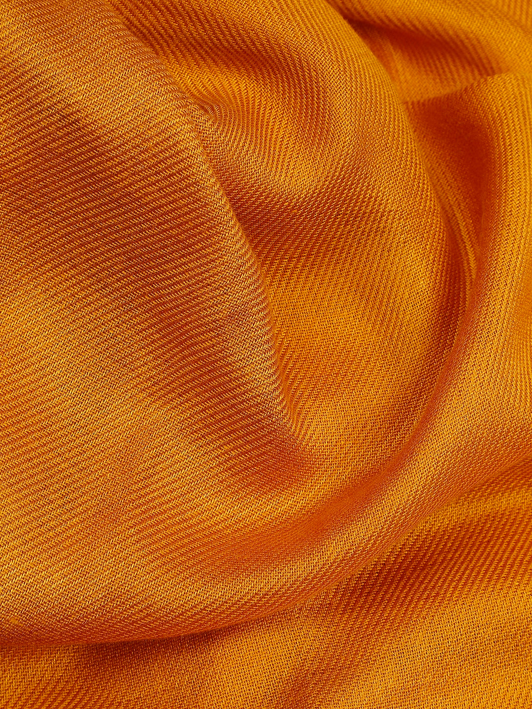 Pashminetta Viscose Solid Mustard Stole
