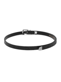 Aditi Wasan 15 mm 3 Pcs Set of Shantiniketan Black Embossed Belt