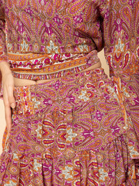 Aditi Wasan Coral Pink Co Ords Set