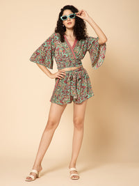 Aditi Wasan Mint Green Co Ords Set
