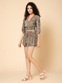 Aditi Wasan Mint Green Co Ords Set