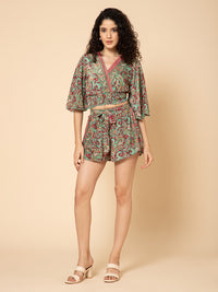 Aditi Wasan Mint Green Co Ords Set