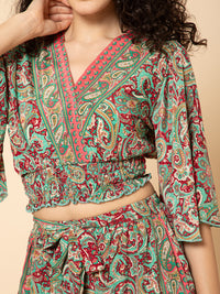 Aditi Wasan Mint Green Co Ords Set
