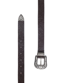 Aditi Wasan 1 Inch Embossed Shantiniketan Women's Belt
