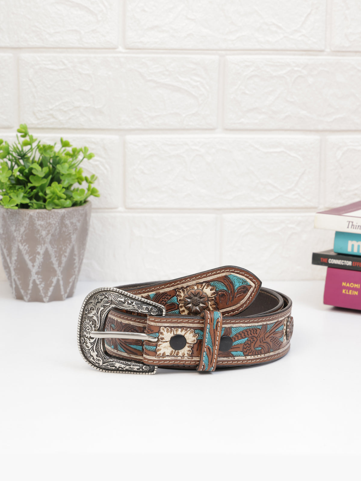 Aditi Wasan Western Handmade CowBoy Women's Belt