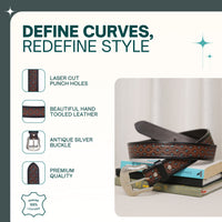 Aditi Wasan Western Handmade CowBoy Women's Belt