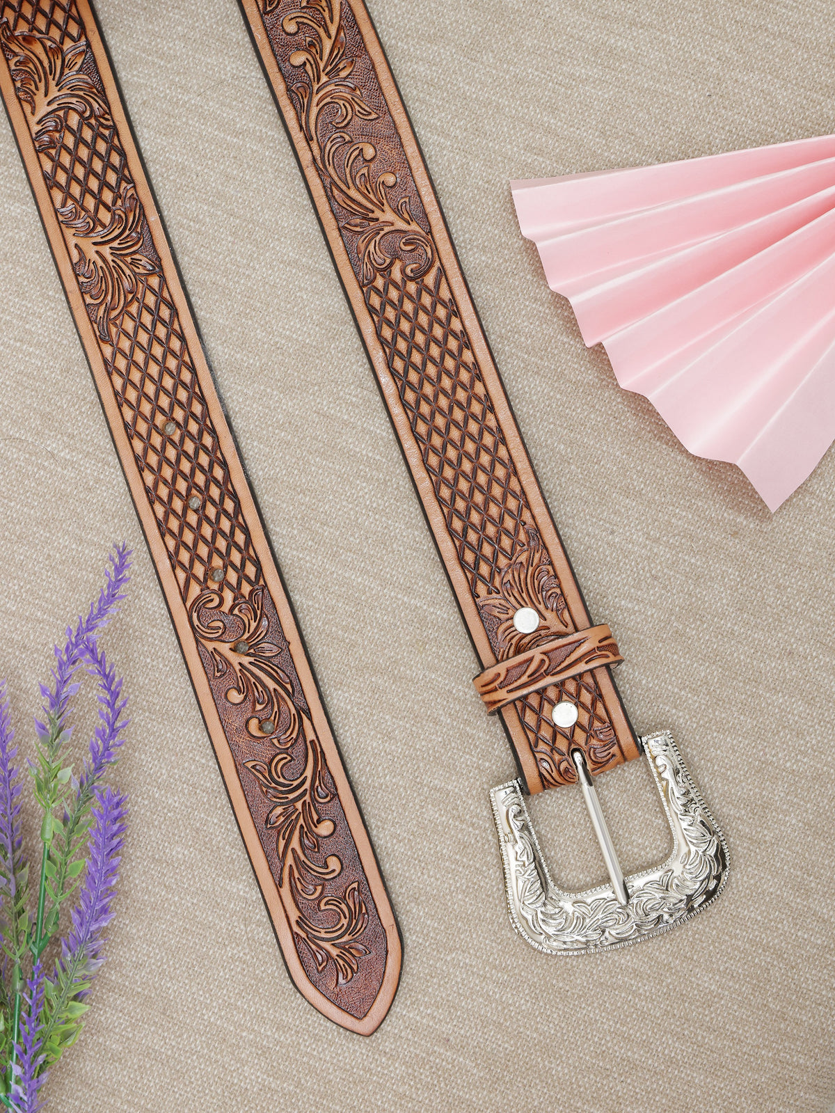 Aditi Wasan Western Handmade CowBoy Women's Belt