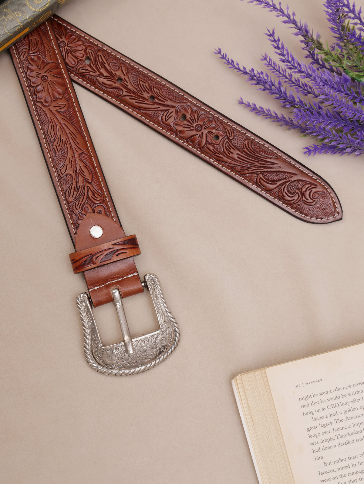 Aditi Wasan Western Handmade CowBoy Women's Belt