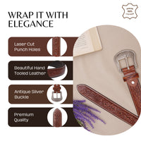 Aditi Wasan Western Handmade CowBoy Women's Belt