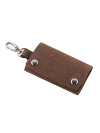 Vintage Brown Genuine Leather Keyholder