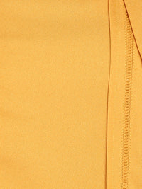 Bow-Tie Neck Yellow Top