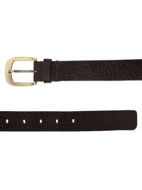 Brown textured Belt