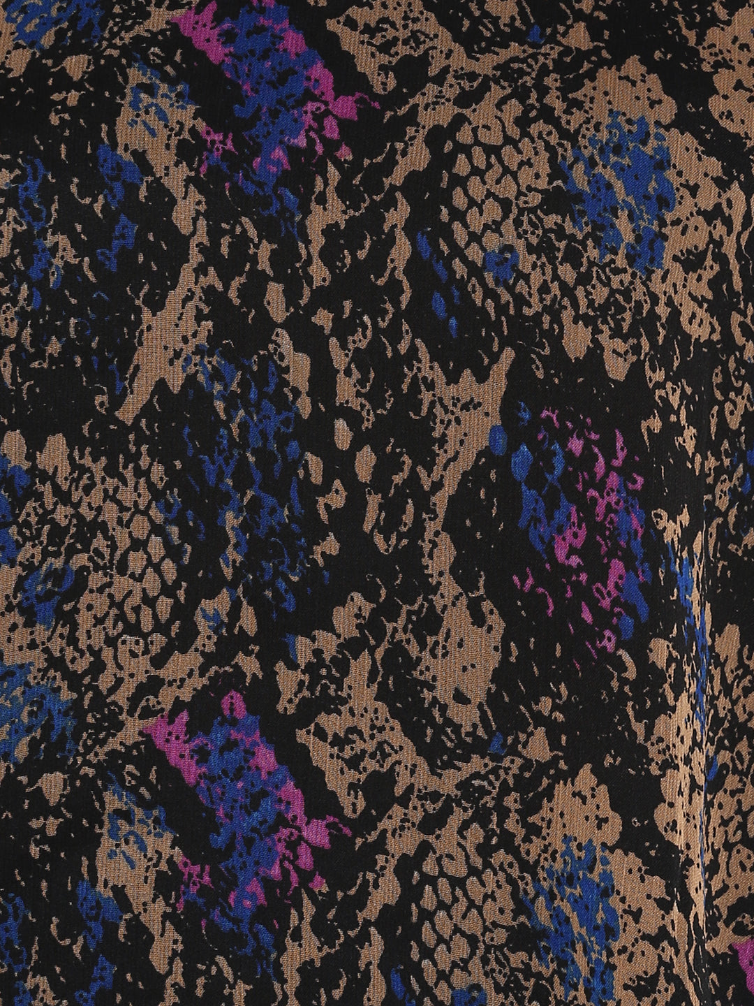 Snake Print Polyester Kaftan