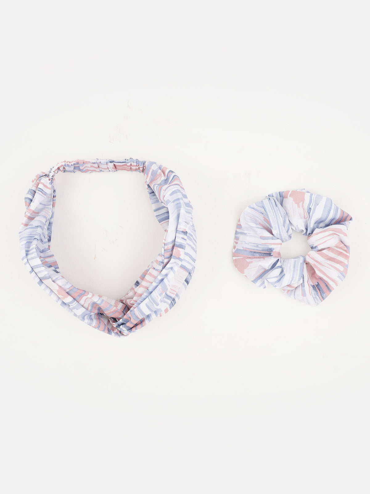 Printed Headband and Scrunchy Aditi Wasan