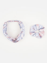 Printed Headband and Scrunchy Aditi Wasan