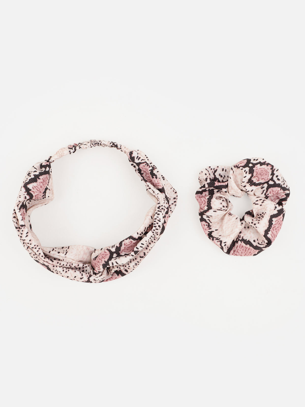 Printed Headband and Scrunchy Aditi Wasan
