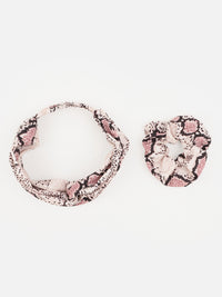 Printed Headband and Scrunchy Aditi Wasan