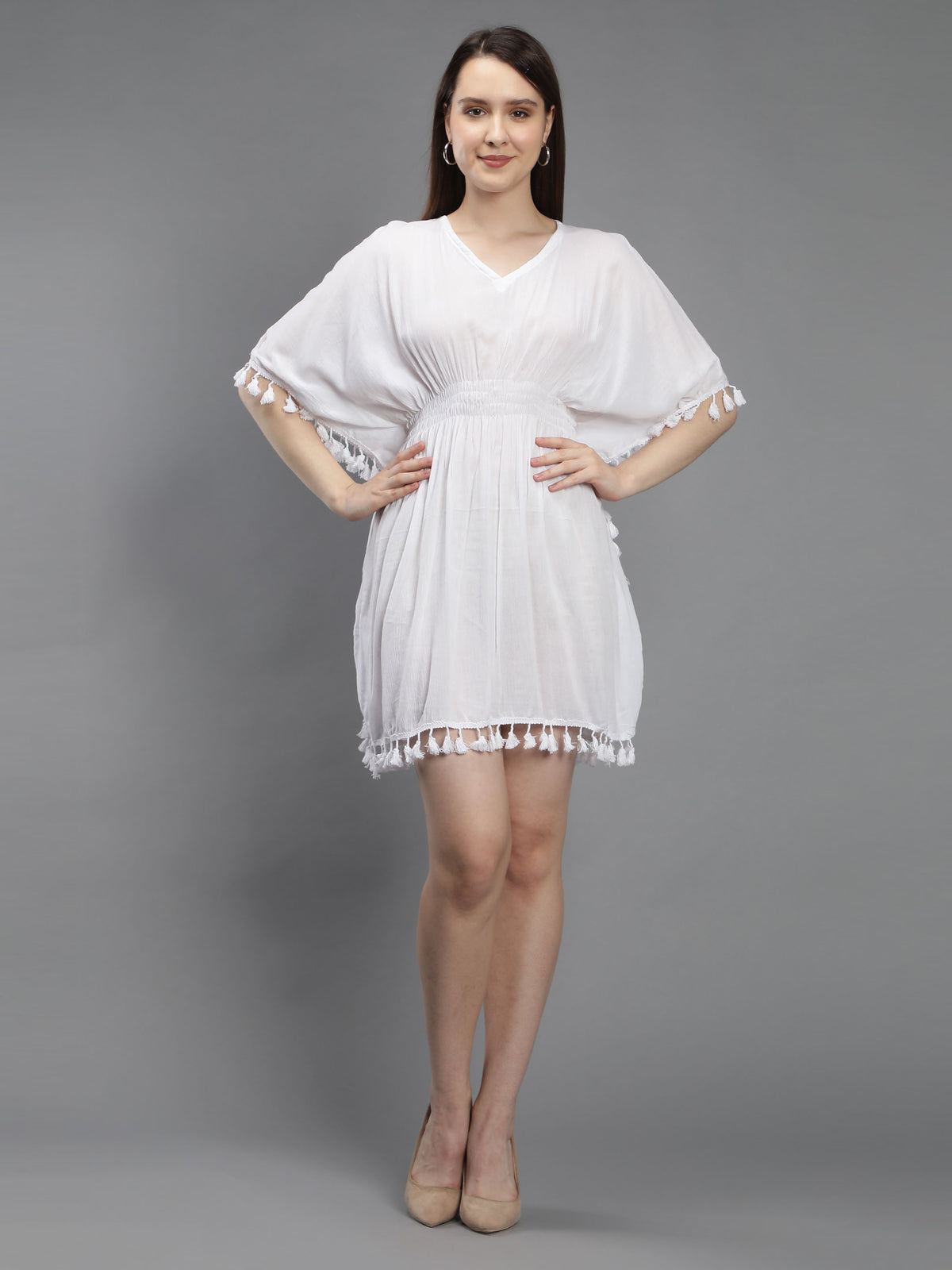 White Beach Wear Dress Aditi Wasan