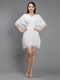 White Beach Wear Dress Aditi Wasan