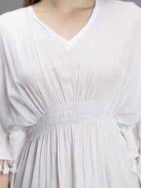 White Beach Wear Dress Aditi Wasan