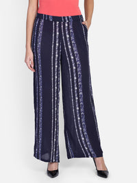 Blue Palazzo Pant Aditi Wasan