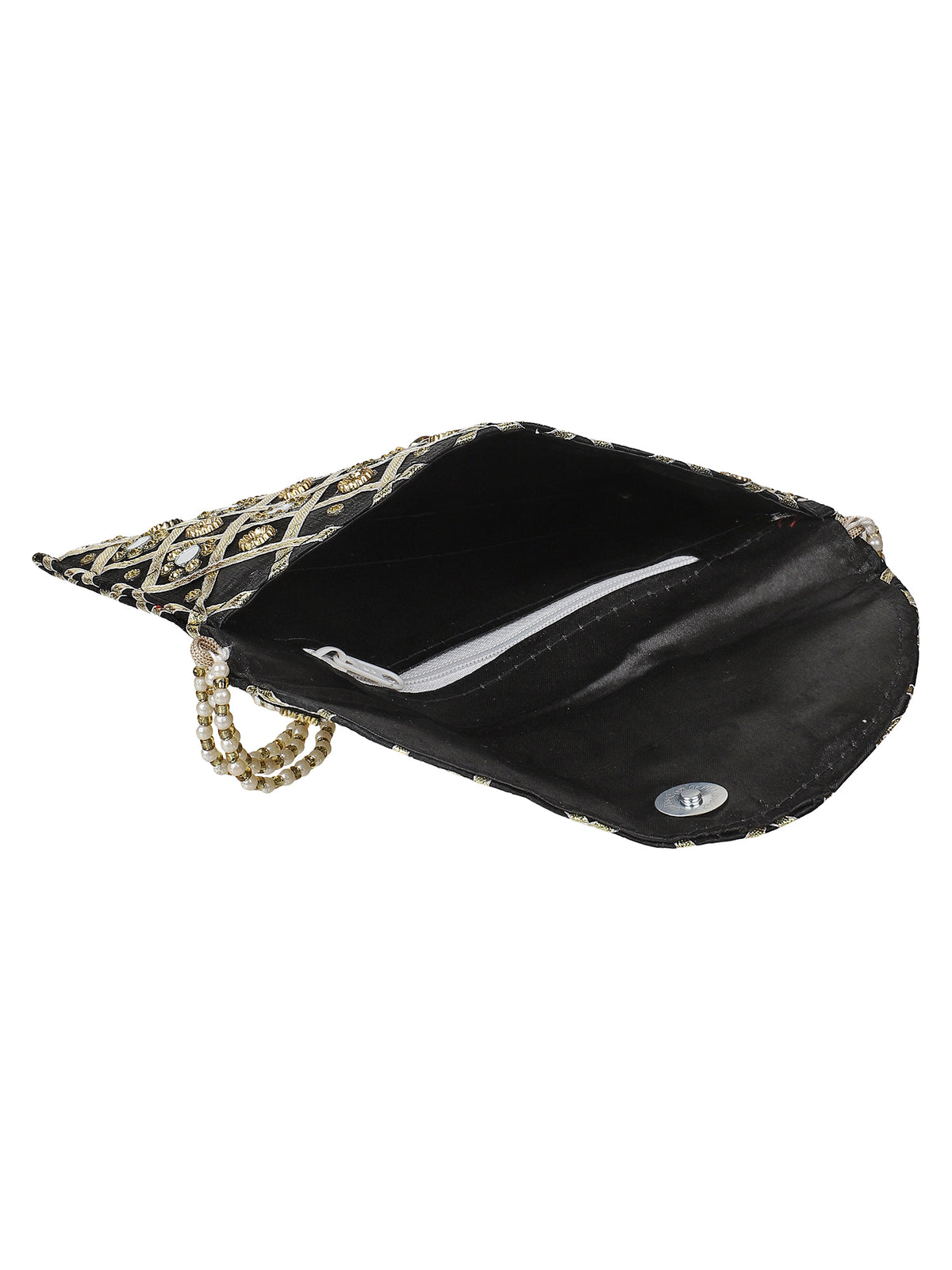 Black sling envelope sling bag
