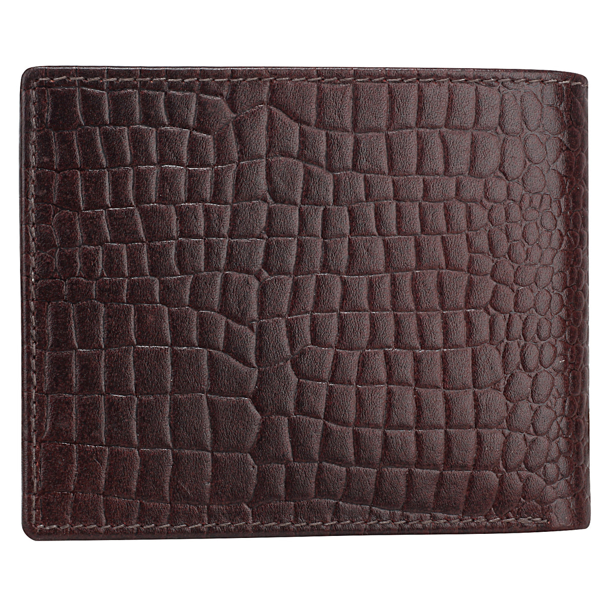 Embossed Croco Brown Wallet