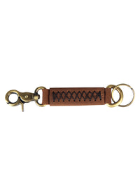 Genuine Leather Brown Key Holder