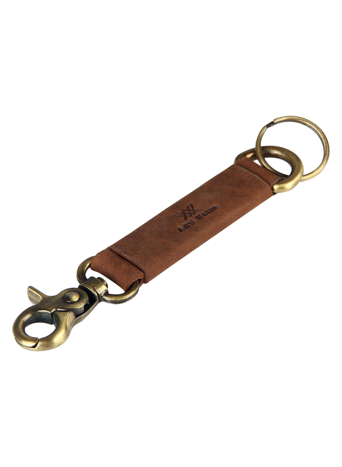 Genuine Leather Brown Key Holder