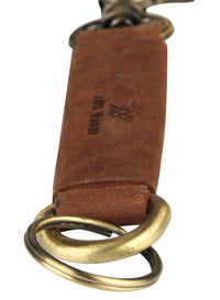 Genuine Leather Brown Key Holder