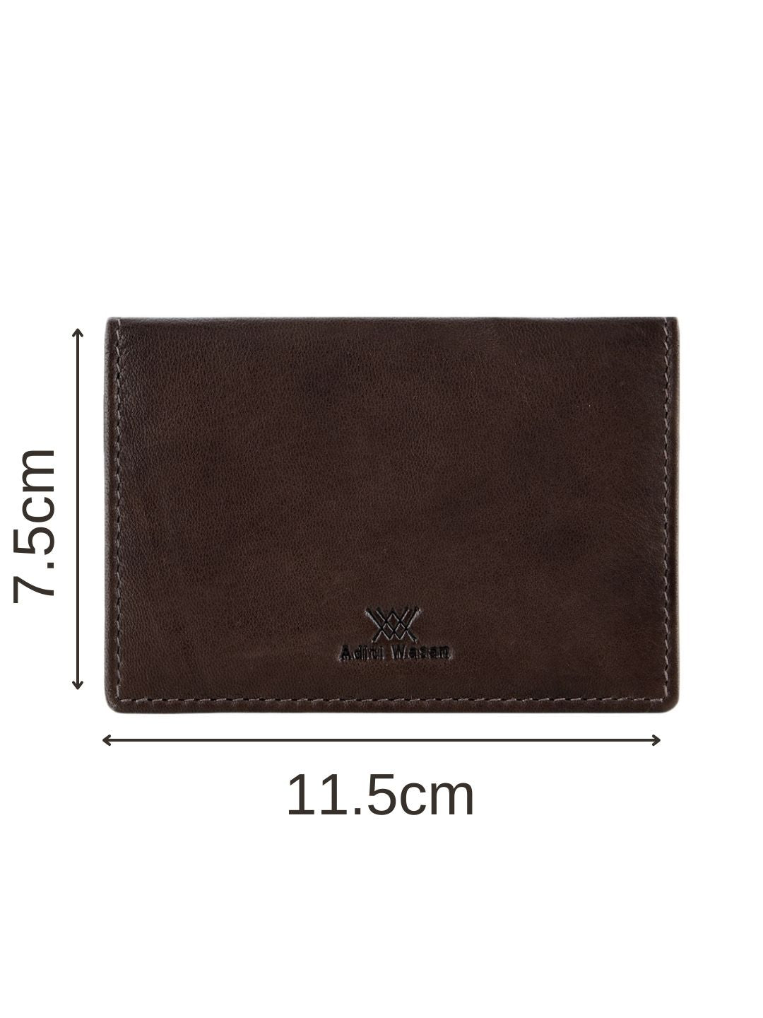 Brown Genuine Leather Cardholder
