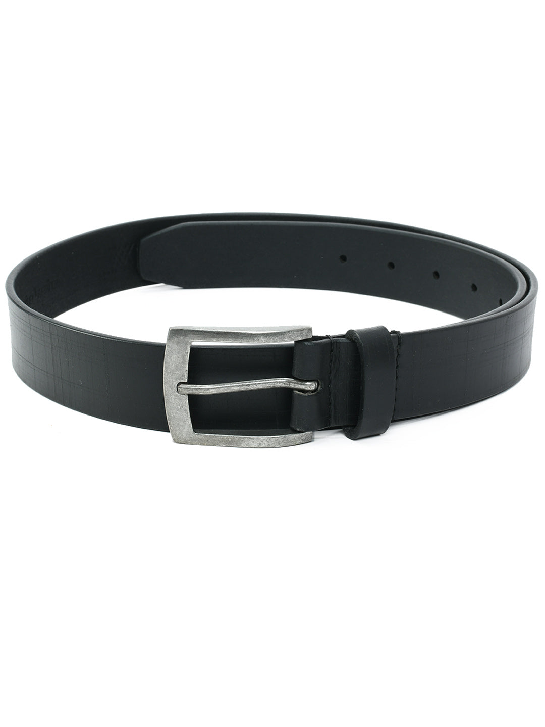 Black Patterned Belt