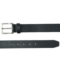 Black Patterned Belt