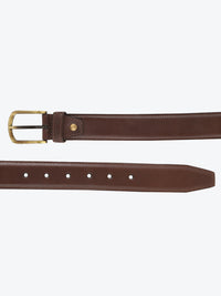 Brown profile belt