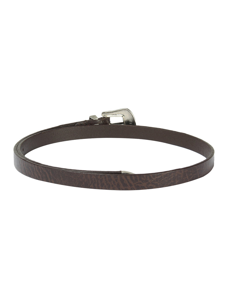 Two-tone brown cowboy Women's Belt