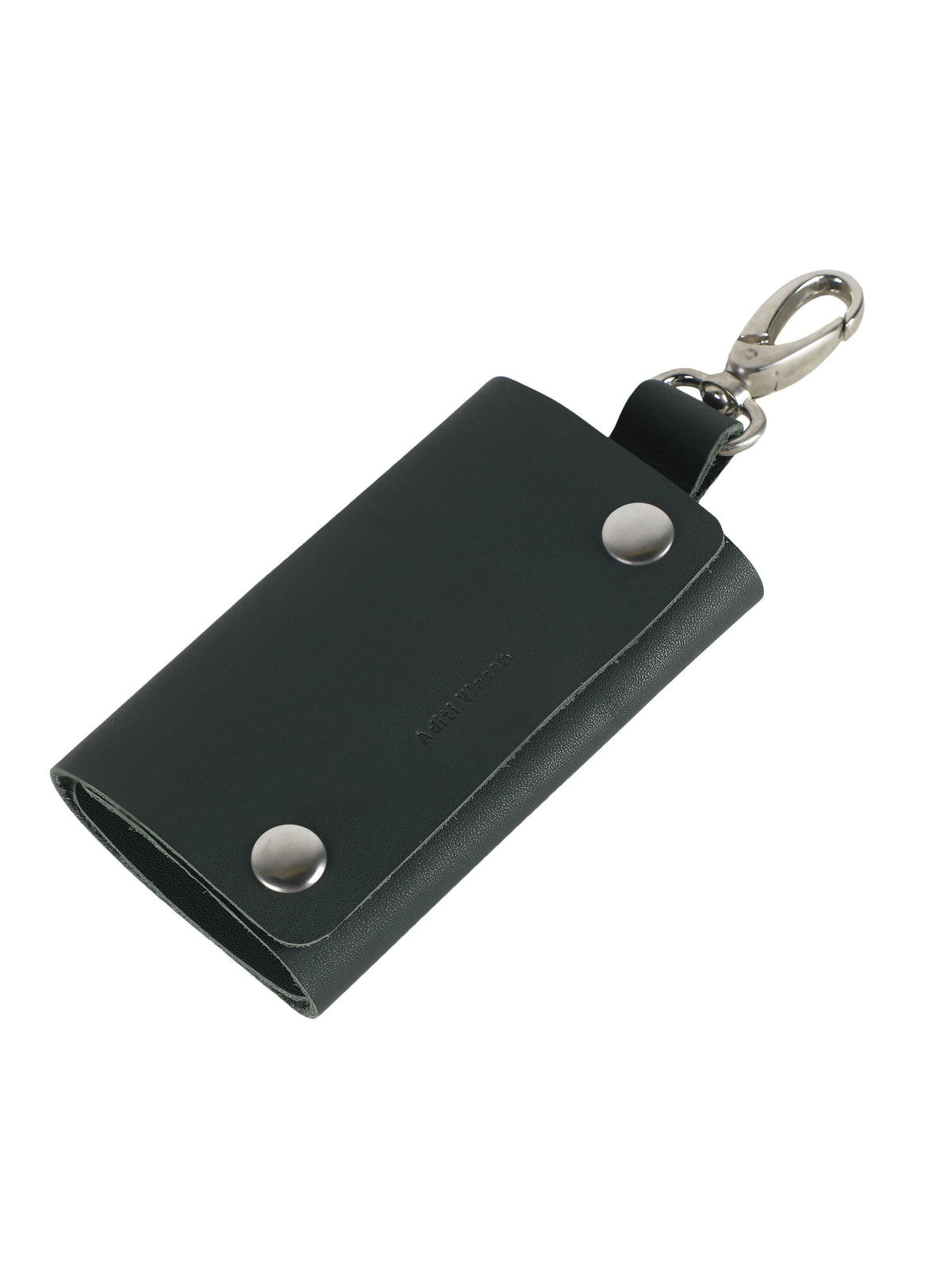 Genuine leather green key holder