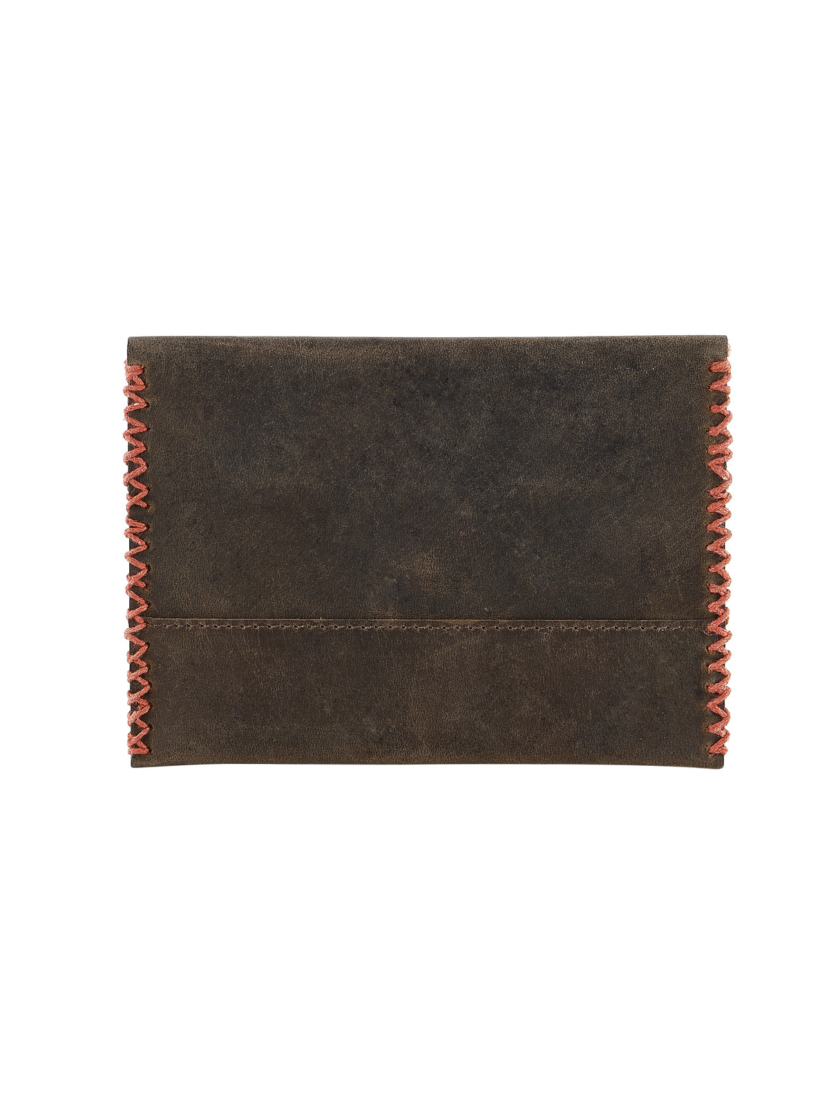 Genunie Leather Brown Antic Design Travel Wallet for Men & Women