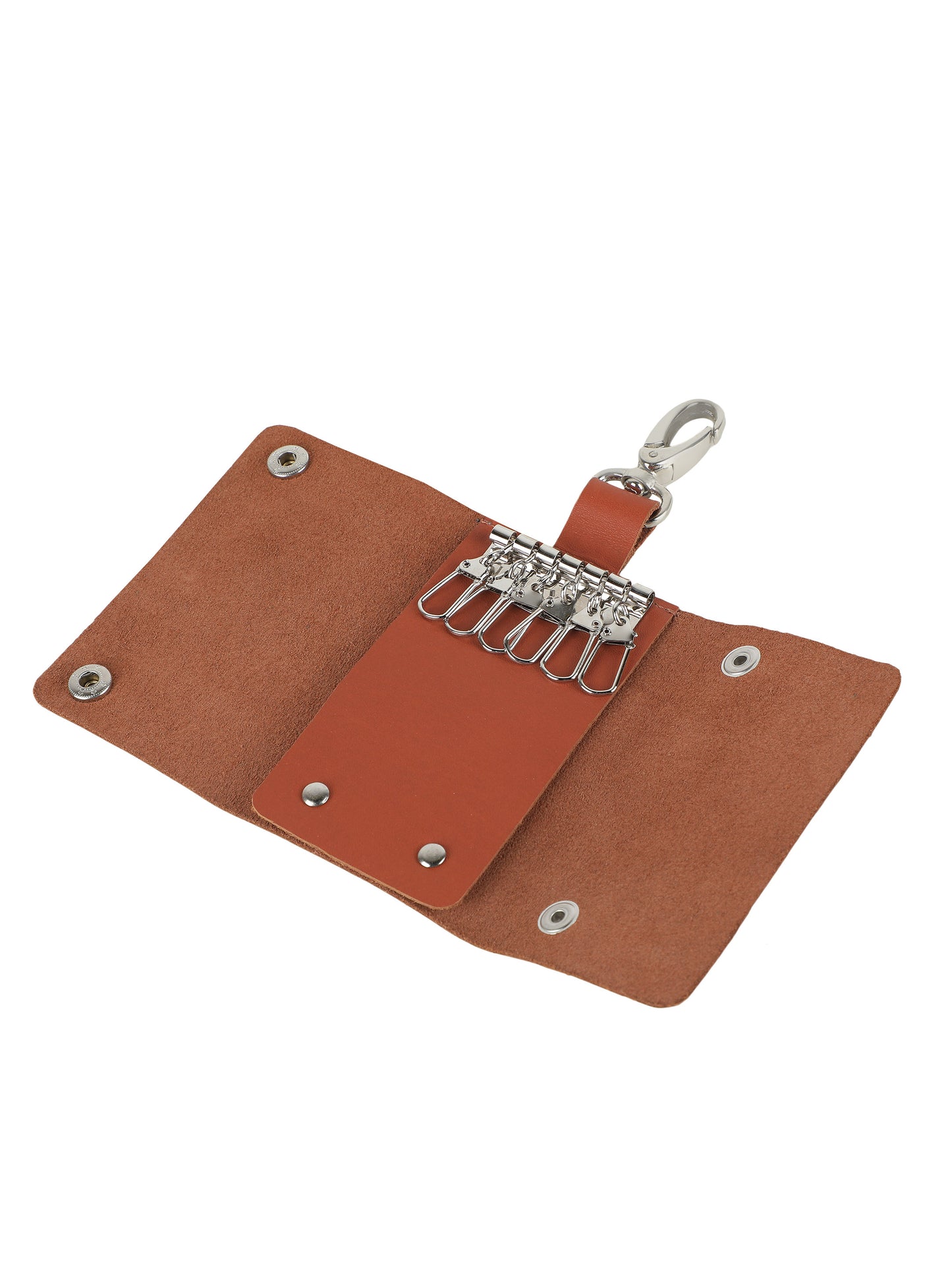 Genuine leather tan key holder