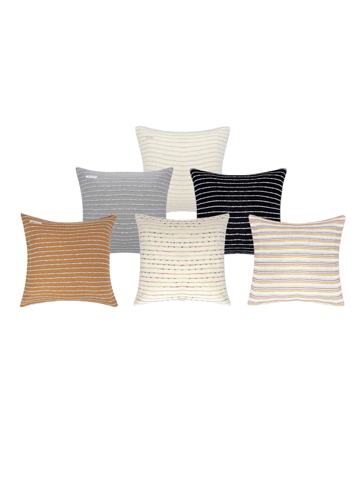 Cotton knit cushion covers Pack of 5