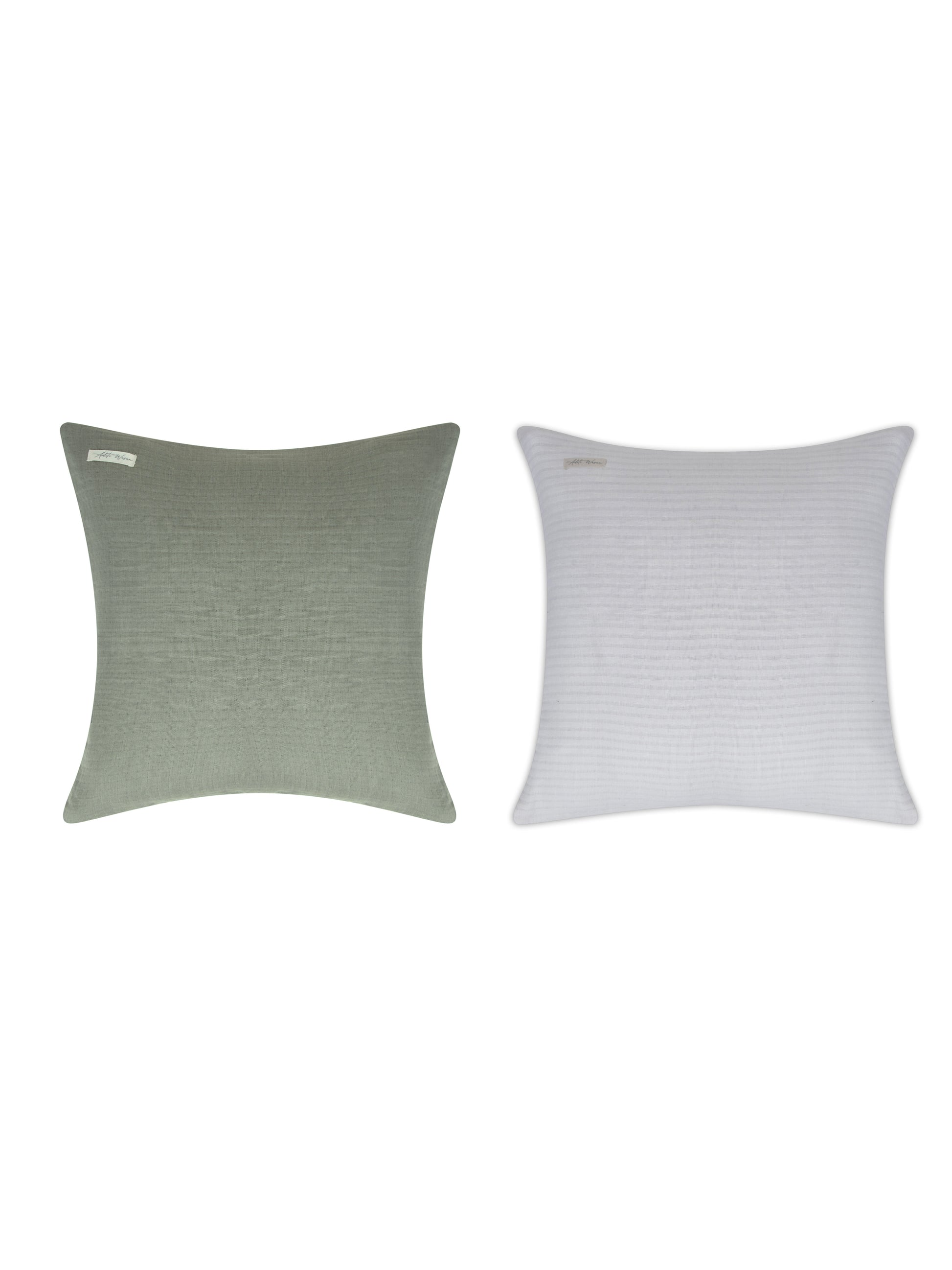 Cotton matelasse cushion cover Pack of 2