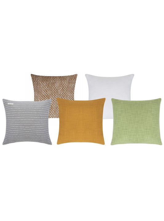 Cotton Cushion Covers Pack of 5