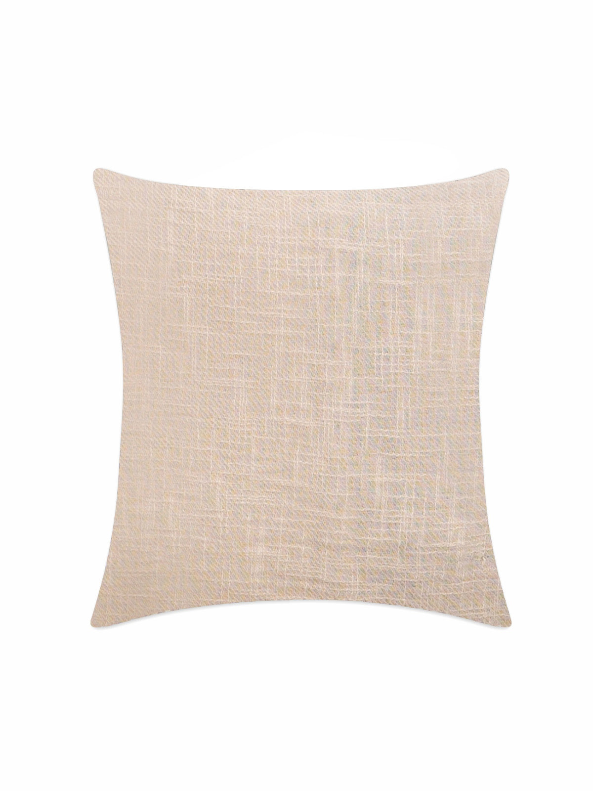 Offwhite Cotton slub cushion cover