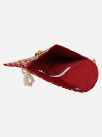 Red sling envelope sling bag