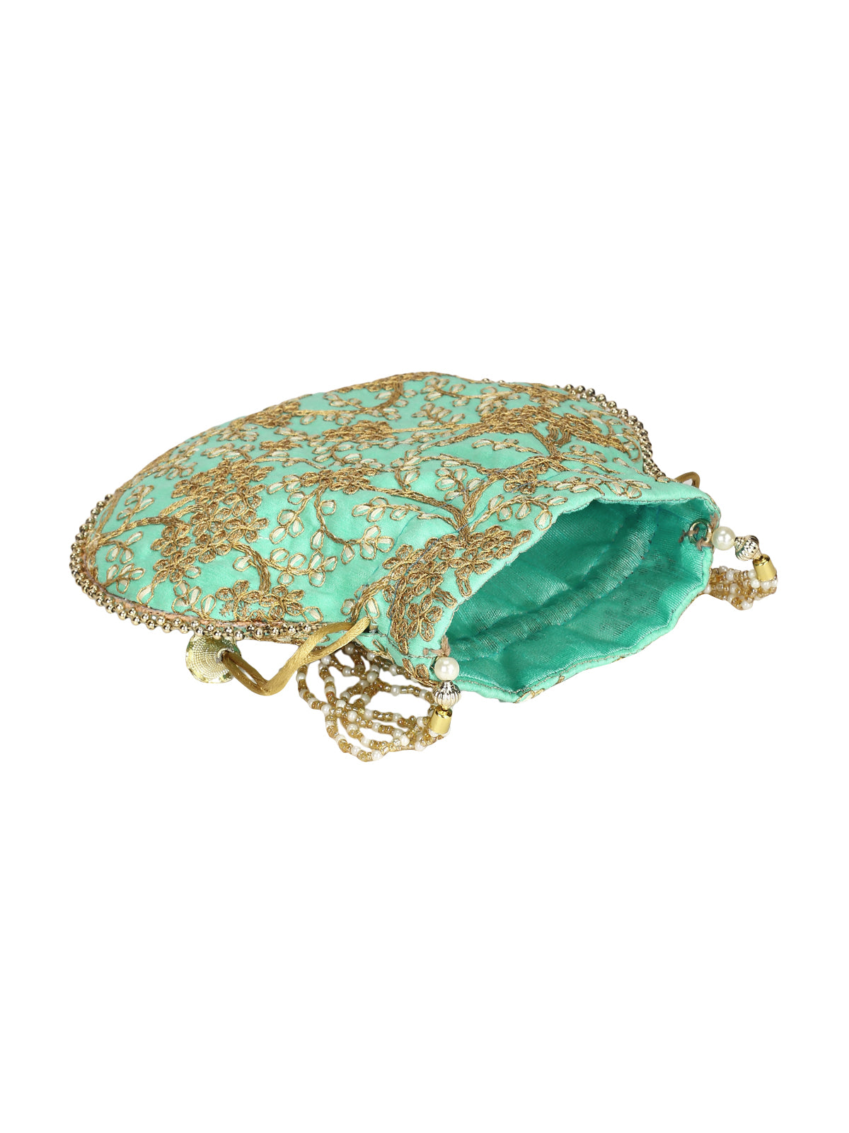 Buy For The Beautiful You Women Green Clutch Online at Best Prices in India  - JioMart.