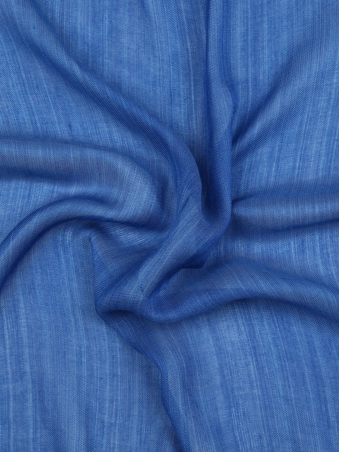 Blue Textured Stole