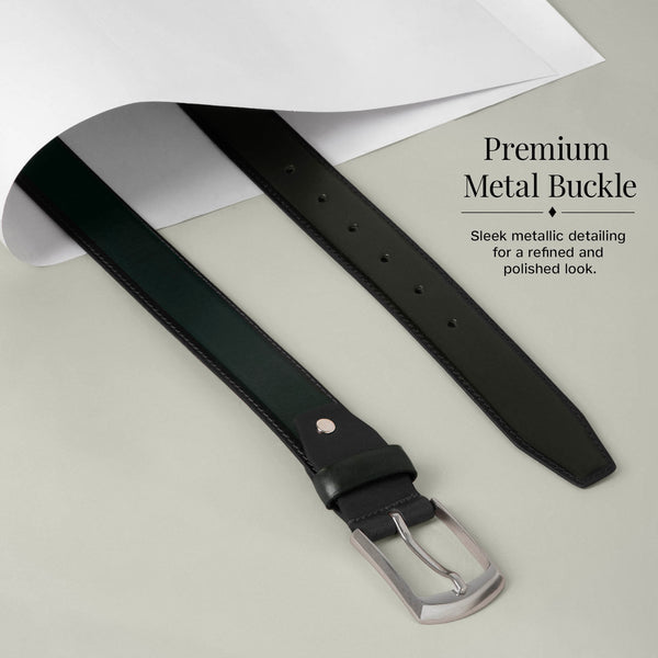 Men’s Profile Olive Genuine Leather Belt