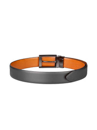 Men's Genuine Leather  Black & Tan Reversible Belt